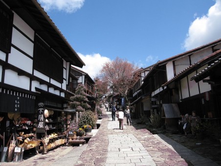 Nakasendo  e Alpi giapponesi con MappaMondo