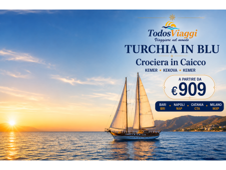 TURCHIA - TOUR IN BLU IN CAICCO